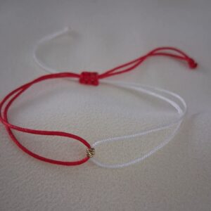 Brățară Mărțișor cu o biluță din Aur 14K