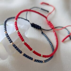 Set El&Ea cu mărgeluțe Toho și biluțe din Aur 14K